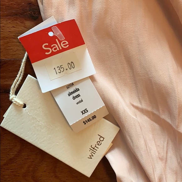 Aritzia Light pink Wilfred dress - Picture 2 of 4